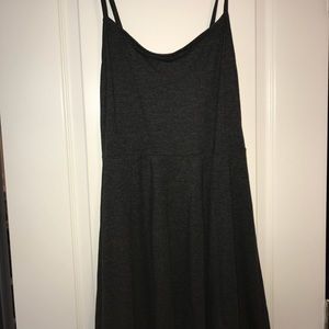 Grey babydoll dress